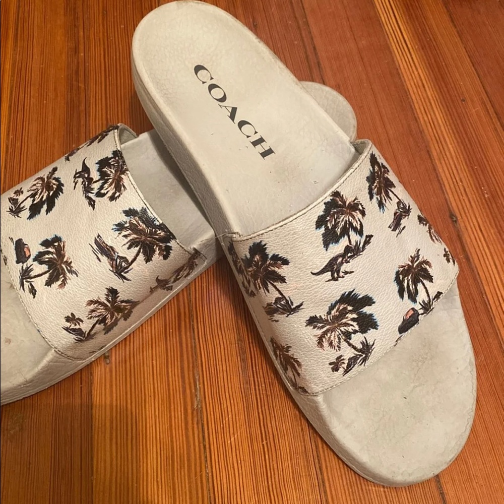 Coach slides size 12